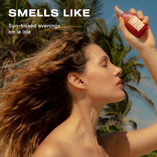 Ceremonia Perfume Mist De Guava | Alcohol-Free Hair & Body Mist with Notes of Guava, Lemon Zest & Peach | Light Glowy Shimmer, 1.7 fl oz