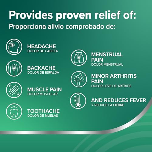 Bayer Aspirin 500mg Pain Reliever - Headache, Muscle & Fever Relief, 50 Caplets