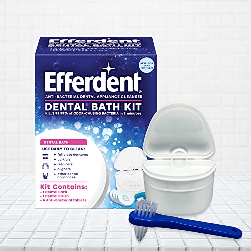 Efferdent Retainer & Denture Cleaner Tablets - 4 Count