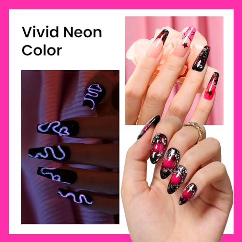 Beetles Glow Pink Gel Nail Polish - Luminous Pink 15ml