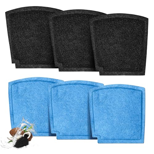 TrueAir Replacement Carbon Filters for Hamilton Beach Purifiers - 6 Pack