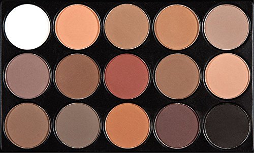 Pure Vie 15 Colors Eyeshadow Palette - Matte, Shimmer & Metallic Eye Makeup Set