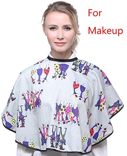PERFEHAIR Makeup Cape for Women - 3-Pack Waterproof Adjustable Bib for Stylists