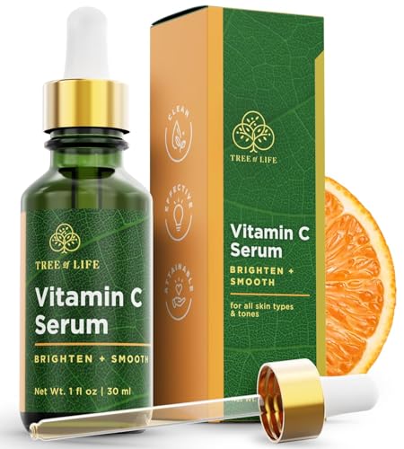 Tree of Life Vitamin C Serum for Face – Brightening & Hydrating Anti-Aging