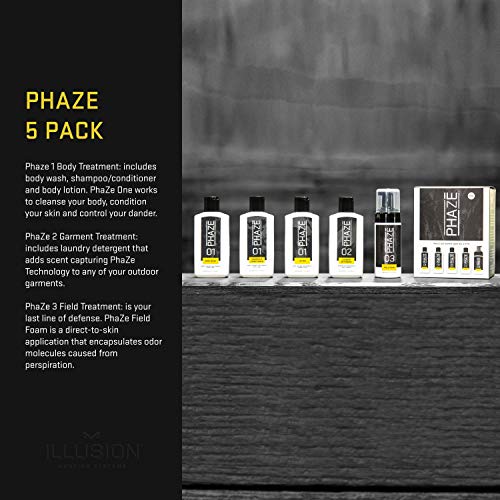Illusion Systems PhaZe 1 Body Wash - Unscented Deer Hunter's Scent Eliminator