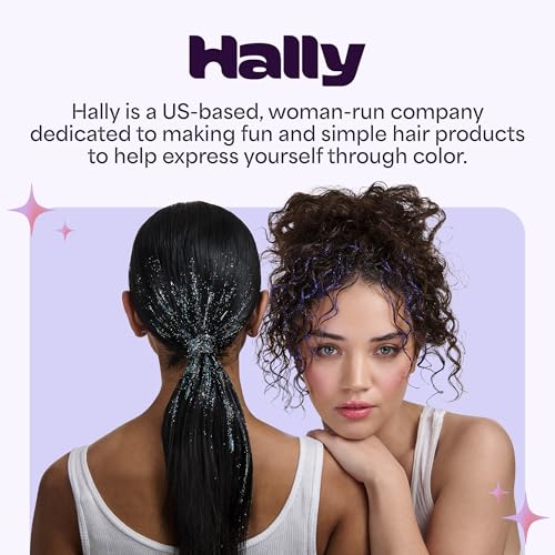 Hally Hair Lighten Up - Blonde & Light Brown Hair Lightener Spray 3.4 oz