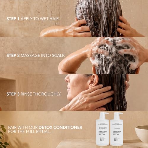 Detox Shampoo with Biotin & Keratin - 16.9 Fl Oz Daily Perfection