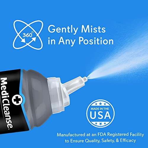 MediCleanse Sterile Saline Aftercare Spray 7.5 Oz (Pack of 2)