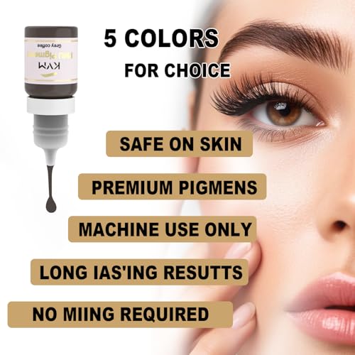 KVM Semi-Permanent Eyebrow Makeup Pigment Tattoo Ink - Pigment 1