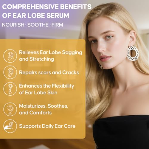 Florvyn Rejuvenating Ear Lobe Serum for Stretched Earlobes