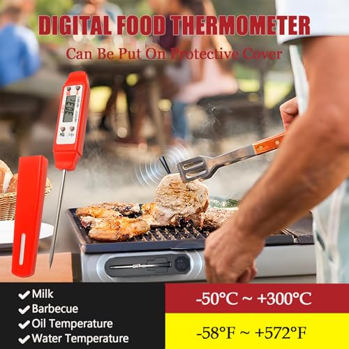 Digital Meat Thermometer - Instant Read Pen Style Kitchen Tool