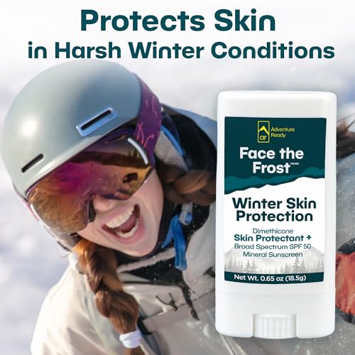 AR Winter SPF 50 Sunscreen Stick for Face, Cold & Wind Protection, 0.65oz