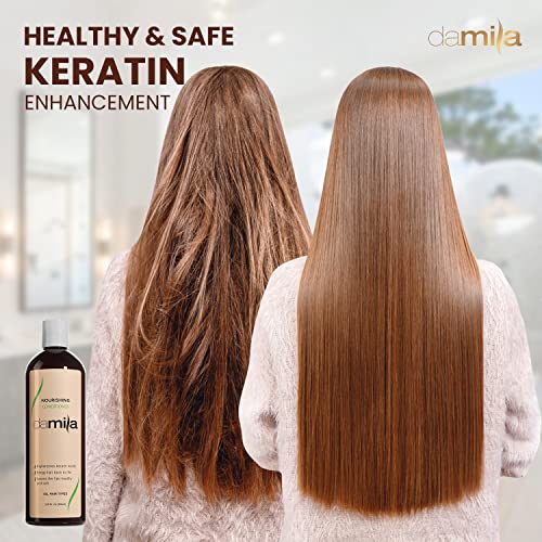 Damila Nourishing Conditioner with Keratin & Aloe Vera - 4 Fl Oz