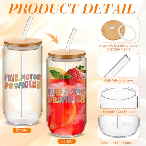 Fine Motor Promoter OT Gift Set - Makeup Bag, Glass Cup, Journal & Pens
