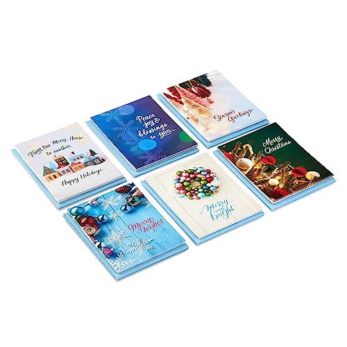 Hallmark Christmas Card Assortment - 36 Mini Cards & Envelopes