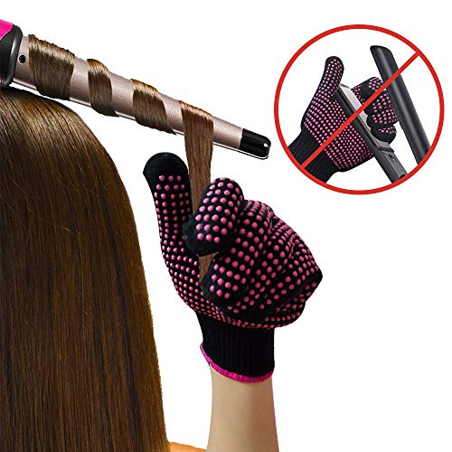 AFT90 Heat Resistant Gloves for Hair Styling - 2 Pcs
