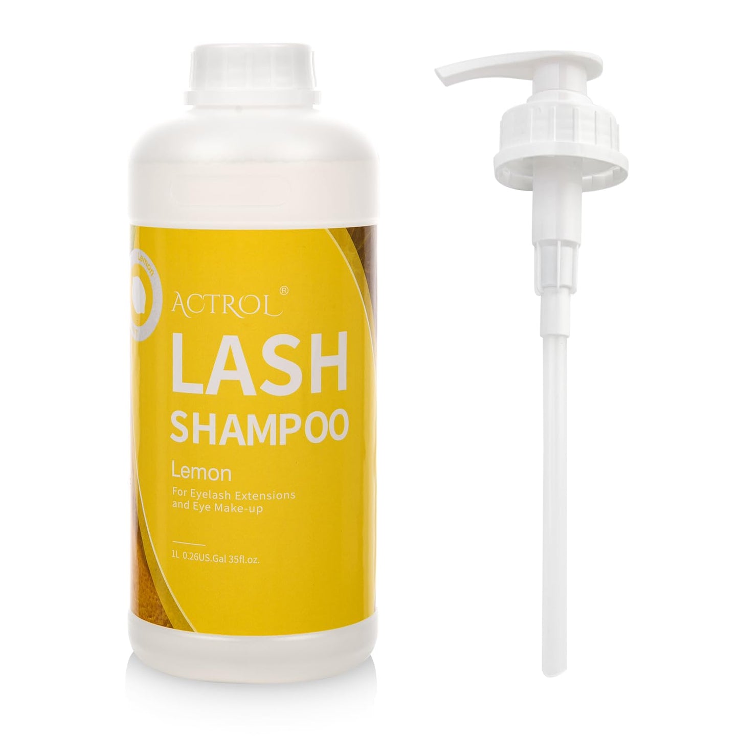 Eyelash Extension Cleanser - Natural Aloe Foaming Shampoo 60ML | Paraben & Sulfate Free, Non-Irritating