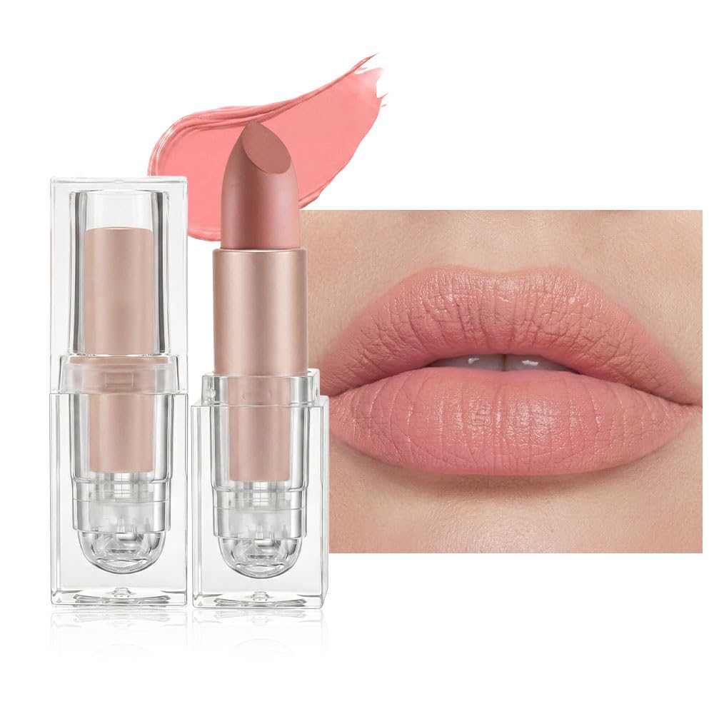 Hydrating Cream Lipstick - Maroon Lip Crayon for Women | Moisturizing, Smooth Application, Natural Finish, 06
