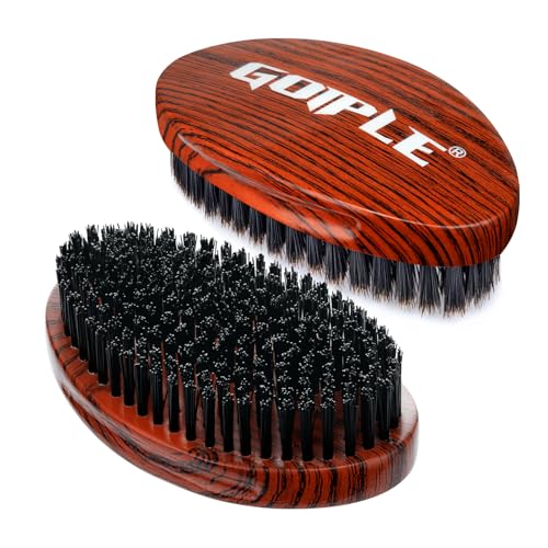 360 Curved Wave Brush for Men - Hard Bristle Hair Styling Tool