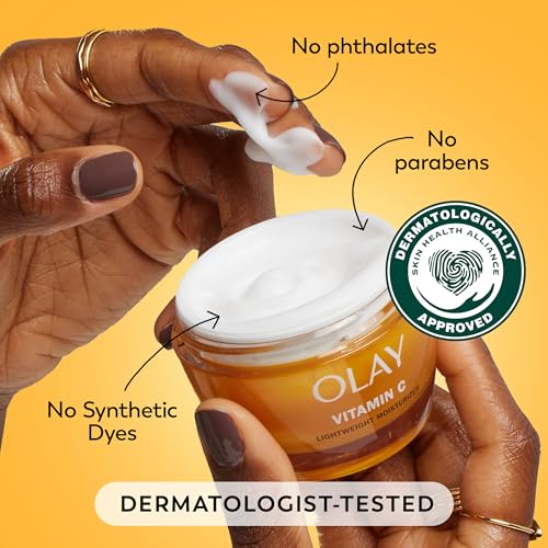 Olay Vitamin C Face Moisturizer - Brightening Cream, 0.5 Oz