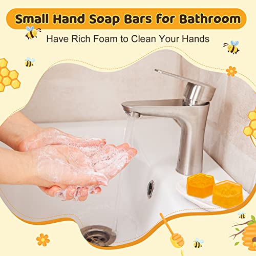 12 Honeycomb Soap Party Favors with Thank You Cards for Baby Showers
