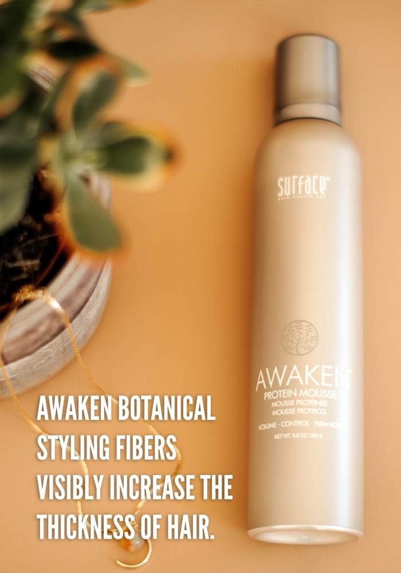 Awaken Mousse - Color Safe Volumizing Hair Mousse for Thickening | Sulfate-Free, 8.8 oz