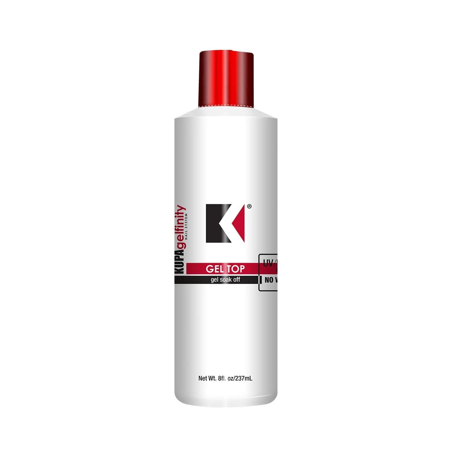 KUPA GelFinity Soak Off Gel - Matte Top Coat (No Wipe) 0.5 Fl Oz