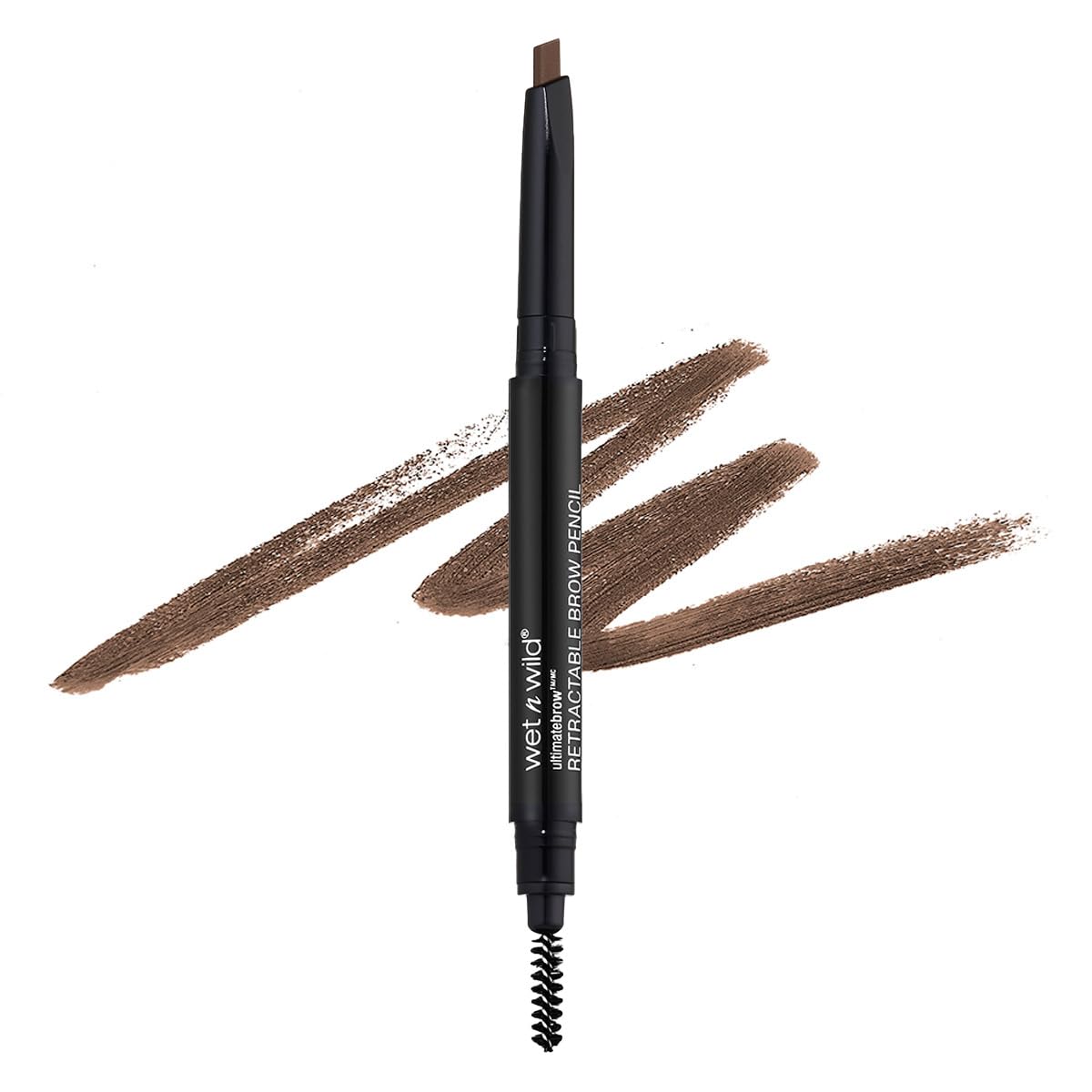 Ultimate Eyebrow Retractable Definer Pencil - Ash Brown | Dual-Sided Brush & Fine Tip for Perfect Brow Definition