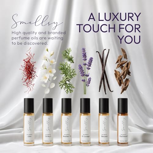 Smellsy Impression of CH No 5 Women Perfume Oil 10ml Roll-On Alcohol-Free Long Lasting