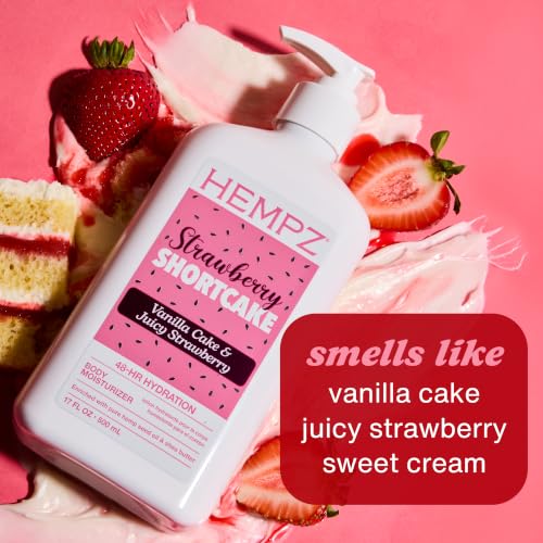 Hempz Strawberry Shortcake Moisturizing Body Lotion 17 fl oz - Pack of 1