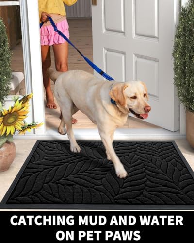 Yimobra All-Season Waterproof Door Mat | Non-Slip Outdoor Doormat