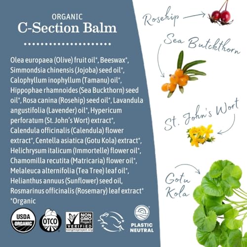 Earth Mama Organic C-Section Balm (1 count)