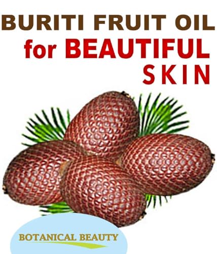Botanical Beauty Buriti Fruit Oil - 100% Pure Virgin Unrefined for Skin & Hair (0.33 Fl Oz)