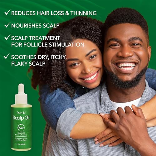 Scalp Oil for Hair Loss & Thinning Hair - Nourishing Batana & Tea Tree (60mL)