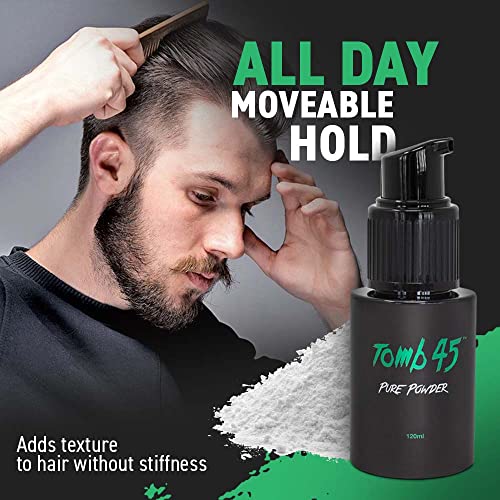 Tomb45 Texture Powder for Men | Volume & Matte Finish, 120ML