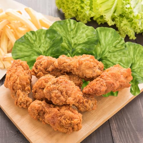 15 Pcs Faux Lettuce Leaf Models for Kitchen Decor & Food Display