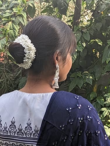 Pretty Charming Artificial Hair Gajra Bands for Traditional Hairstyles - Set of 2