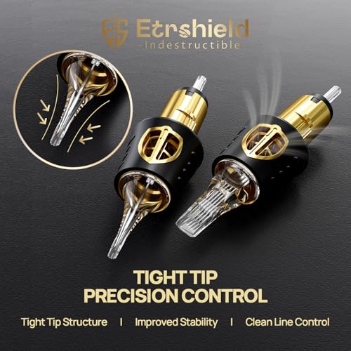 ES Gold Shield Tattoo Needles Cartridge 1023CML - 20PCS