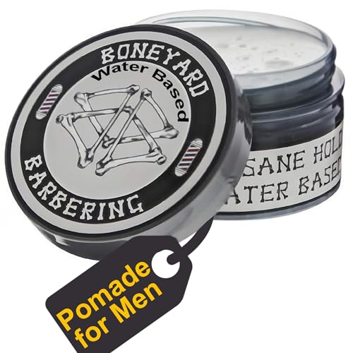 Boneyard Barbering Matte Hair Pomade for Men - 4 Oz, Strong Hold
