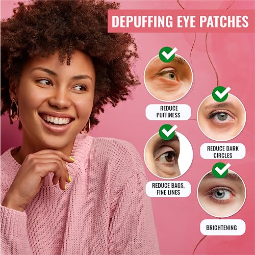 Look At Me Green Tea Under Eye Patches - 10 Pairs for Dark Circles