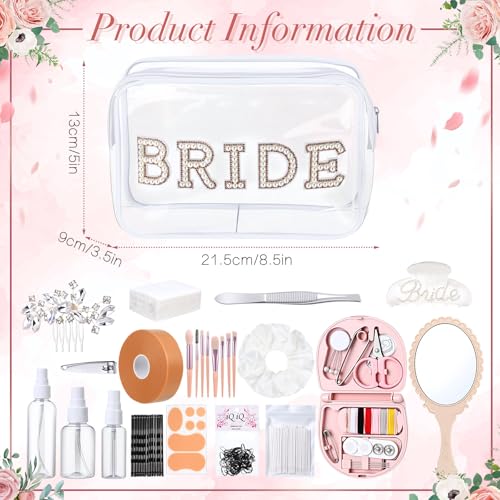 Sunnymove 49-Piece Bride Emergency Kit for Wedding Day Essentials