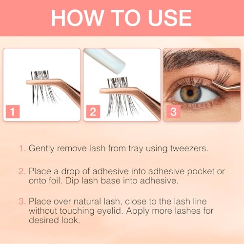 Ardell Naked Lashes Knot-Free DIY Lash Clusters – 56 ct