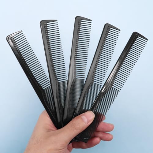 Disposable Combs in Bulk - 7in x 4in, 100 Count Wide & Fine Tooth