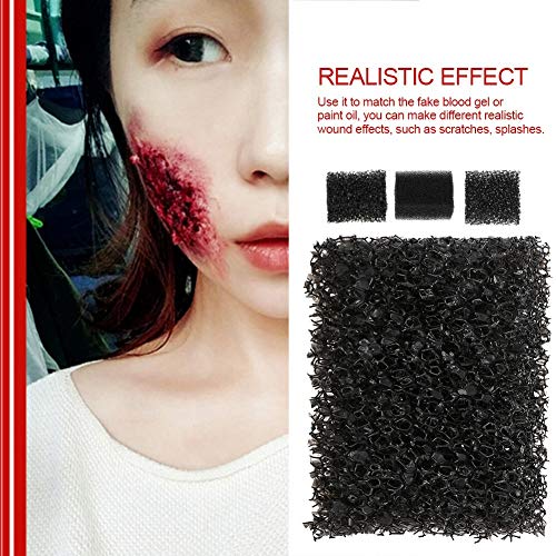 MEICOLY Stipple Sponge for Halloween Wound Makeup - 3pcs
