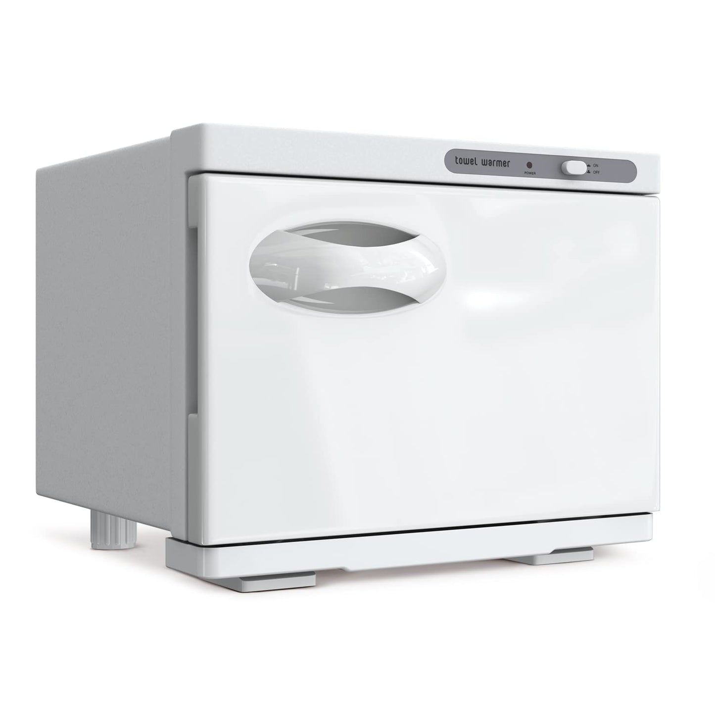 StateRiver Towel Warmer Cabinet, 8L Hot Spa Small Towel Warmer Heating Use for Facial Spa, Hair Beauty, Salon Equipment and Home - White