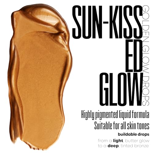 W7 Golden Glow Bronzing Drops - Liquid Bronzer for Flawless Skin