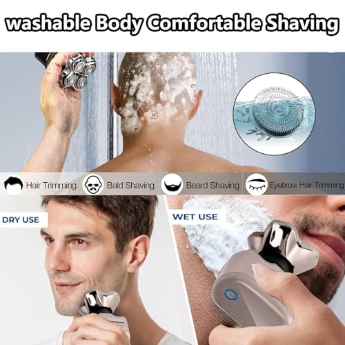 8-Pack Replacement Shaver Heads for Pitbull Gold, Silver & Platinum Pro