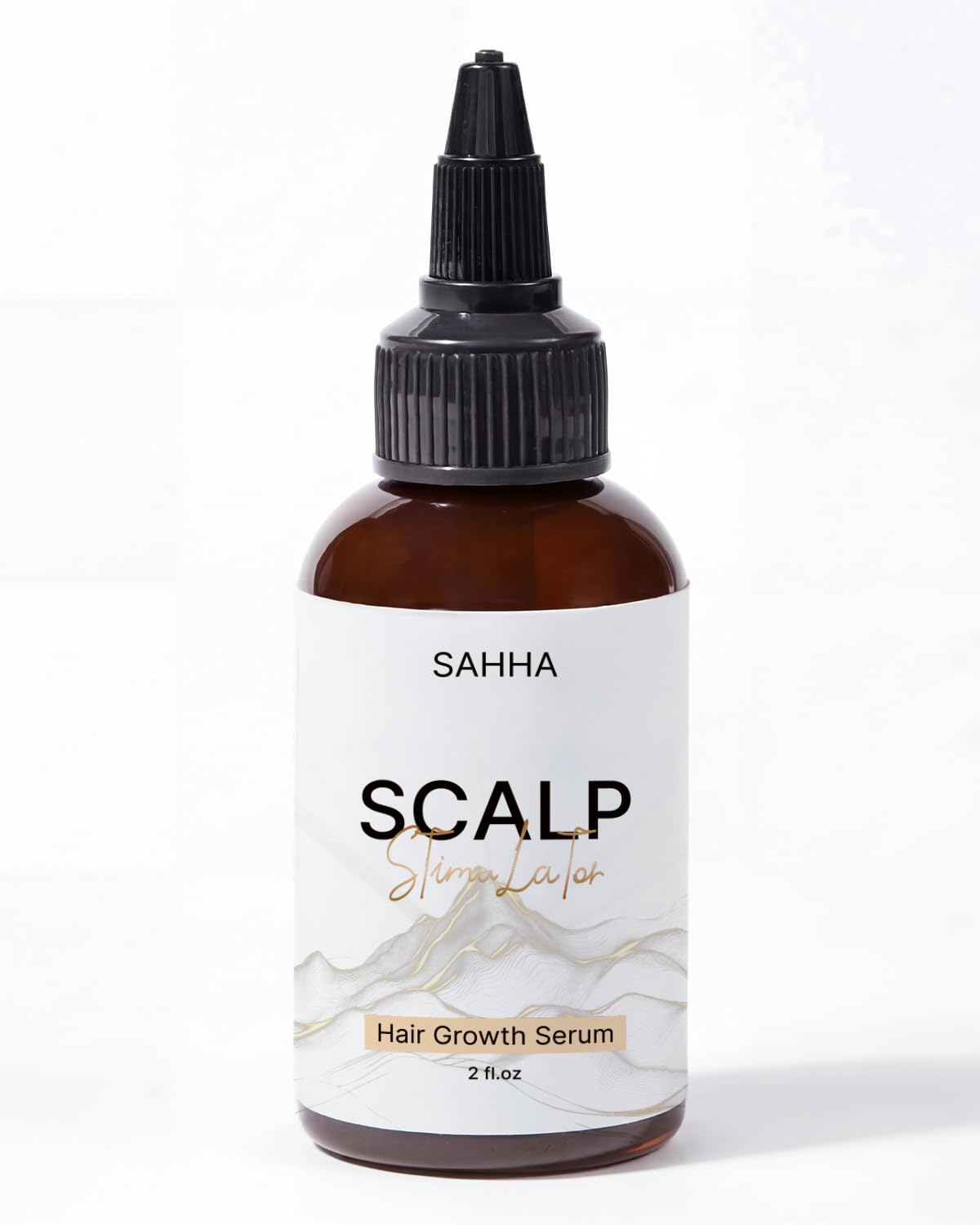 Hair Growth Oil - Scalp Stimulator with Cold Pressed Rosemary Mint & Grapeseed Oil | 2 Fl Oz, All Hair Types