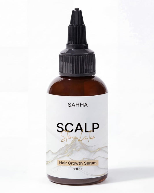 Hair Growth Oil - Scalp Stimulator for Thinning Hair | Organic Rosemary Mint Blend, 2 Fl Oz