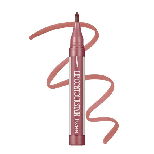LOCK’n LINE Lip Contour Stain - Long-Lasting Tinted Lip Liner | 01 Camelia | Lightweight, No-Transfer Formula | 1ml